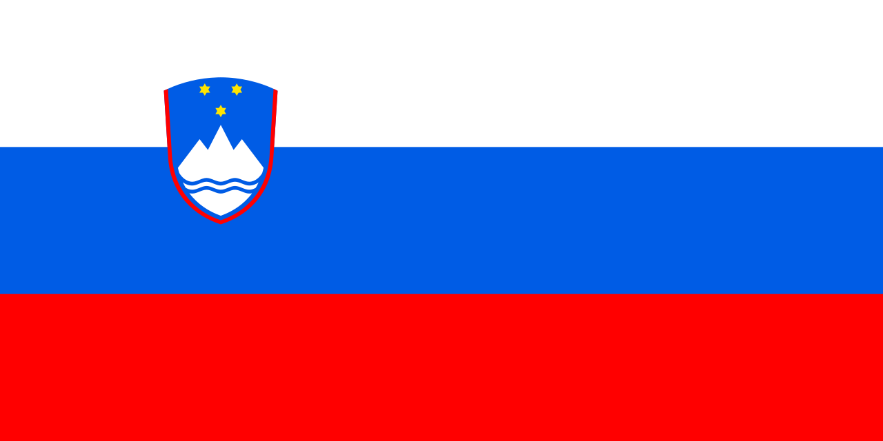 Kliknite, da izberete slovenski jezik